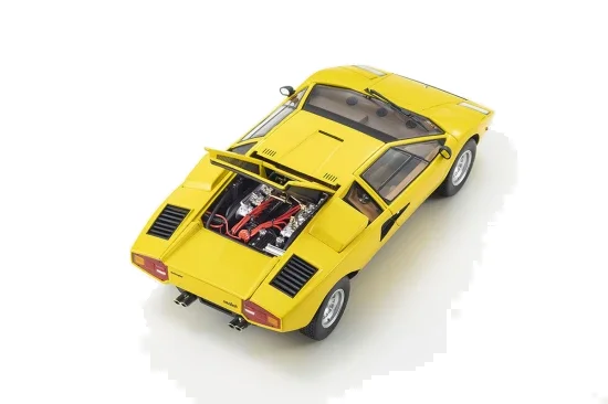 Kyosho 1:18 Lamborghini Countach LP400 1974 Yellow — image 5 of 11