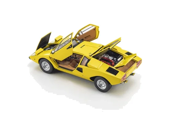 Kyosho 1:18 Lamborghini Countach LP400 1974 Yellow — image 3 of 11