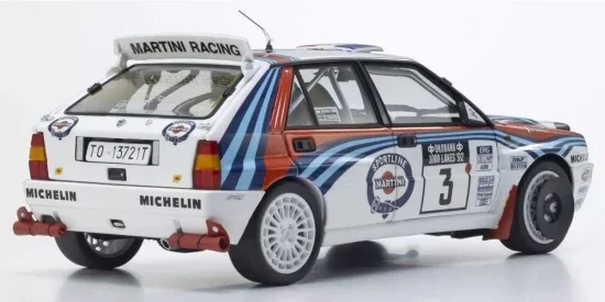 Kyosho 1:18 Lancia Delta Integrale Evo 1000 Lakes 1992 Martini Nr.3 &mdash; image 2 of 4