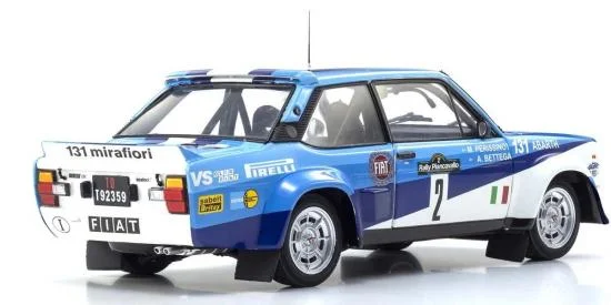 Kyosho 1:18 Fiat 131 Abarth A.Bettega Winner Piancavallo 1981 Nr.2 — image 2 of 7