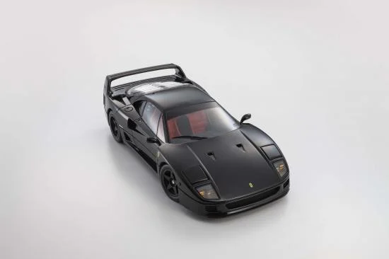 Kyosho 1:18 Ferrari F40 Black 1987 Die-Cast Collection — image 7 of 8