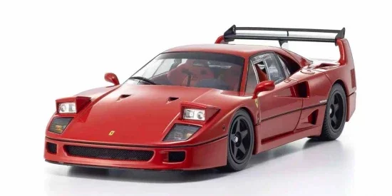 Kyosho 1:18 Ferrari F40 Light Weight Red 1987 Die-Cast Collection — image 4 of 7