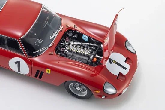 Kyosho 1:18 Ferrari 250 GTO 1000Kms Paris 1962 1st OA 3987GT Nr.1 &mdash; image 6 of 8