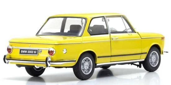 Kyosho 1:18 BMW 2002 Tii 1972 Yellow — image 2 of 8