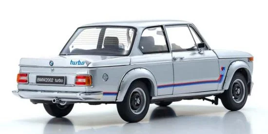 Kyosho 1:18 BMW 2002 Turbo 1974 Silver — image 2 of 2