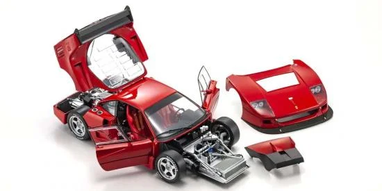 Kyosho 1:12 Die-Cast Ferrari F40 Competizione 1989 Red