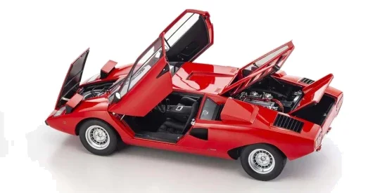 Kyosho 1:12 Lamborghini Countach LP400 1974 Red — image 4 of 7