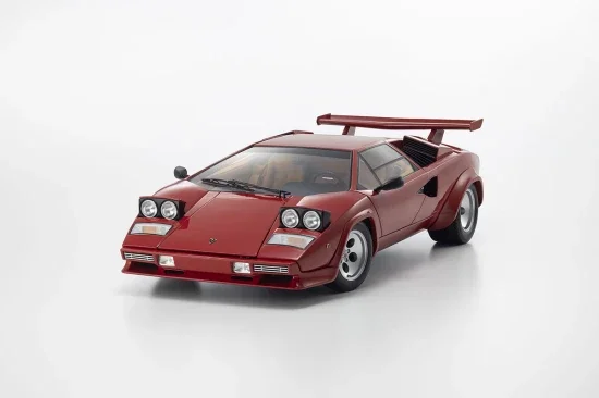 Kyosho 1:12 Lamborghini Countach LP500 S Red/Tan Interior — image 7 of 10