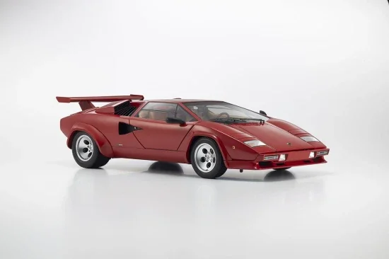 Kyosho 1:12 Lamborghini Countach LP500 S Red/Tan Interior — image 6 of 10