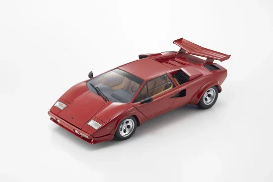 Kyosho 1:12 Lamborghini Countach LP500 S Red/Tan Interior — image 4 of 10