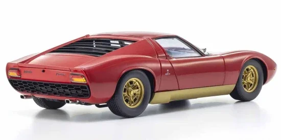 Kyosho 1:12 Lamborghini Miura P400 1968 Red/Gold — image 2 of 5