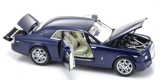 Kyosho 1:18 Rolls-Royce Phantom Coupe 2008 Blue Metallic — image 4 of 5