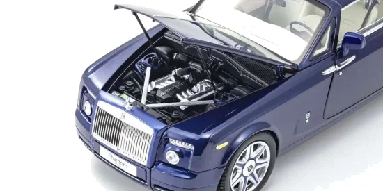 Kyosho 1:18 Rolls-Royce Phantom Coupe 2008 Blue Metallic — image 5 of 5