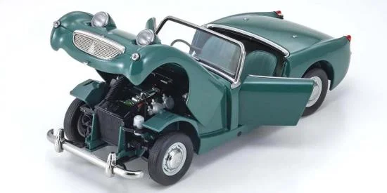 Kyosho 1:18 Austin Healey Sprite 1958 Leaf Green — image 7 of 7