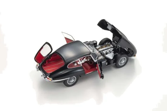 Kyosho 1:18 Jaguar E-Type 3.8L Coupe MK1 1961 Black &mdash; image 7 of 7