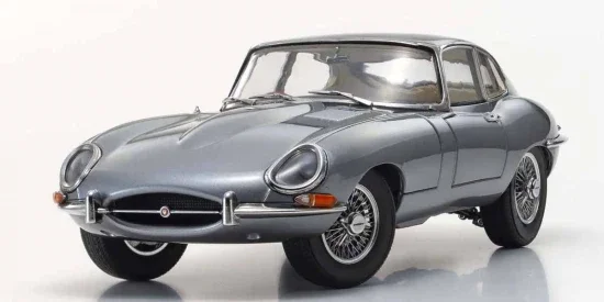 Kyosho 1:18 Jaguar E-Type 3.8L Coupe MK1 1961 Gun Metal — image 3 of 8