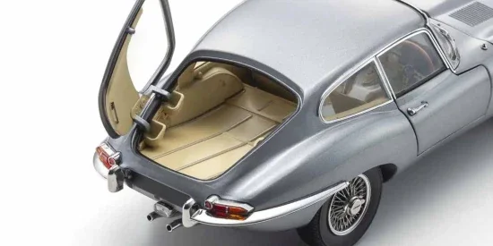 Kyosho 1:18 Jaguar E-Type 3.8L Coupe MK1 1961 Gun Metal — image 7 of 8