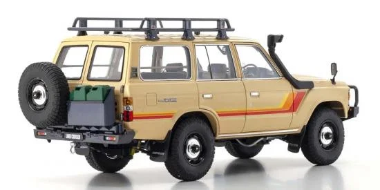 Kyosho 1:18 Toyota Land Cruiser 60 1980 Beige &mdash; image 2 of 5