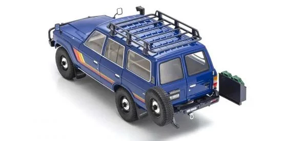 Kyosho 1:18 Toyota Land Cruiser 60 1980 Blue — image 4 of 5
