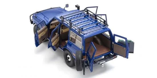 Kyosho 1:18 Toyota Land Cruiser 60 1980 Blue — image 5 of 5