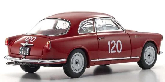 Kyosho 1:18 Alfa Romeo Giuletta SV Mille Miglia 1956 Nr.120 — image 2 of 5