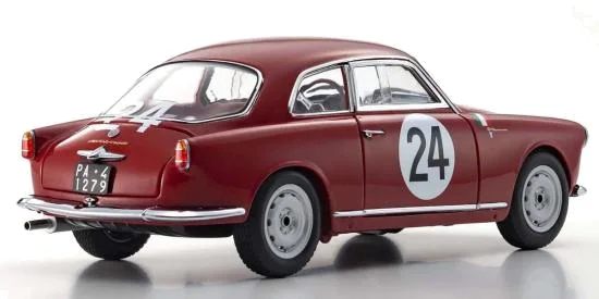 Kyosho 1:18 Alfa Romeo Giuletta SV Targa Florio 1957 Nr.24 &mdash; image 2 of 5