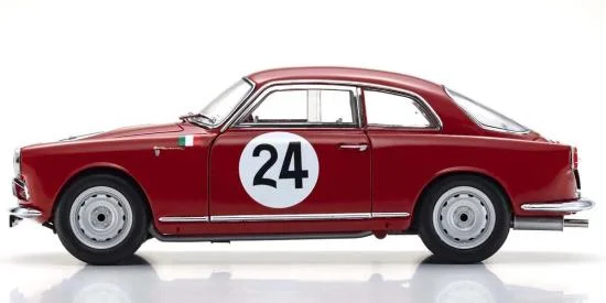 Kyosho 1:18 Alfa Romeo Giuletta SV Targa Florio 1957 Nr.24 &mdash; image 3 of 5