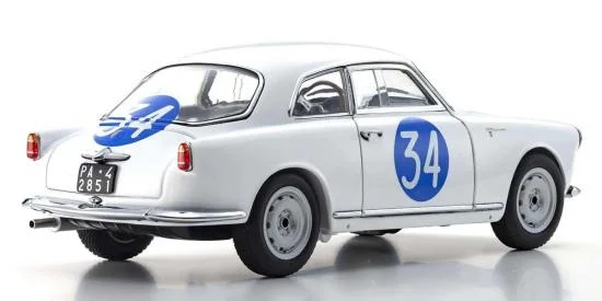 Kyosho 1:18 Alfa Romeo Giuletta SV Targa Florio 1960 Nr.34 — image 2 of 4