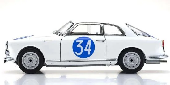 Kyosho 1:18 Alfa Romeo Giuletta SV Targa Florio 1960 Nr.34 — image 3 of 4