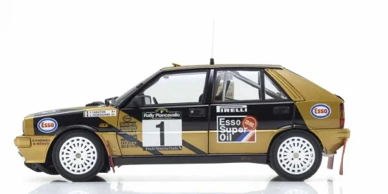 Kyosho 1:18 Lancia Delta HF 4WD Rally Piancavallo 1987 Esso Nr.1 &mdash; image 3 of 5