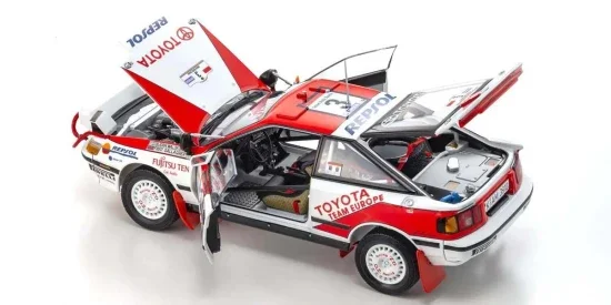 Kyosho 1:18 Toyota Celica GT-Four B.Waldegard Winner Safari 1990 Nr.3 — image 4 of 5