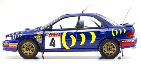 Kyosho 1:18 Subaru IMPREZA Colin McRae Winner RAC 1994 Nr.4 — image 3 of 5