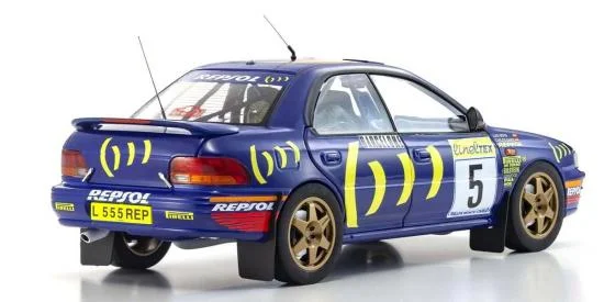 Kyosho 1:18 Subaru IMPREZA Carlos Sainz Winner Monte Carlo 1995 Nr.5 — image 2 of 5