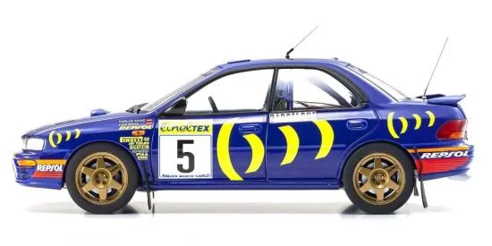 Kyosho 1:18 Subaru IMPREZA Carlos Sainz Winner Monte Carlo 1995 Nr.5 — image 3 of 5