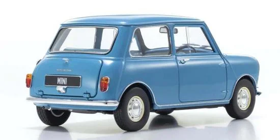Kyosho 1:18 Morris Mini Minor Clipper Blue — image 2 of 6