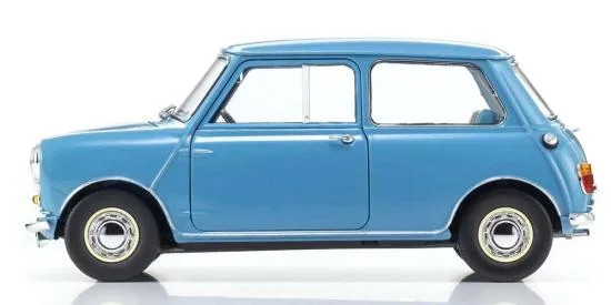 Kyosho 1:18 Morris Mini Minor Clipper Blue — image 3 of 6