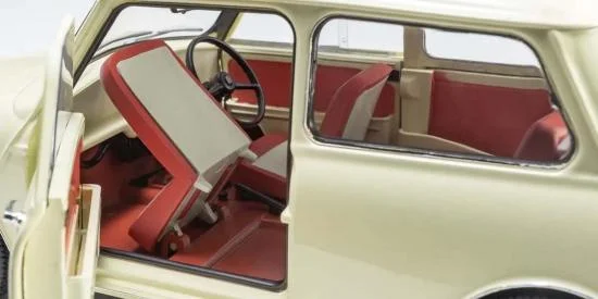 Kyosho 1:18 Morris Mini Minor Old English White — image 5 of 7
