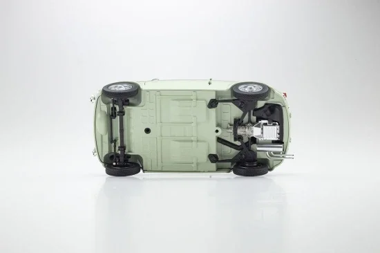 Kyosho 1:18 Fiat Nuova 500 Elaborazione Abarth Record Green Clear — image 8 of 11