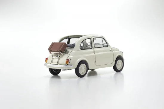 Kyosho 1:18 Fiat Nuova 500 Ivory Accessories Version &mdash; image 10 of 11