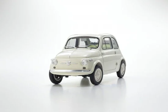 Kyosho 1:18 Fiat Nuova 500 Ivory Accessories Version &mdash; image 8 of 11