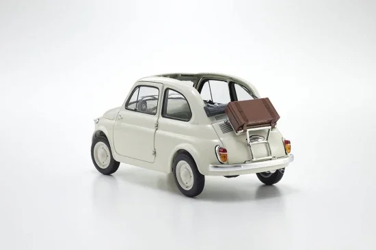 Kyosho 1:18 Fiat Nuova 500 Ivory Accessories Version &mdash; image 7 of 11