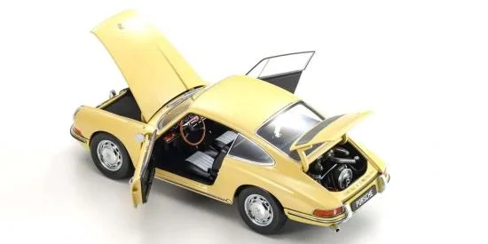 Kyosho 1:18 Porsche 911 2.0 (901) 1964 Champagne Yellow — image 4 of 5