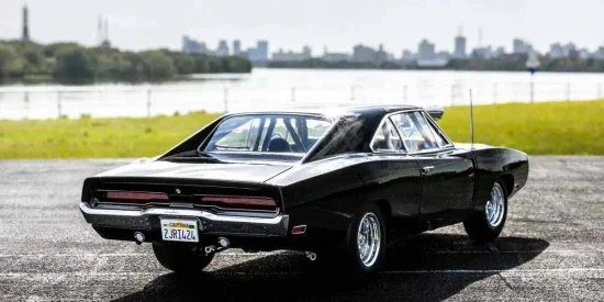 Kyosho 1:18 Dodge Charger R/T 1970 Fast & Furious Black — image 10 of 11