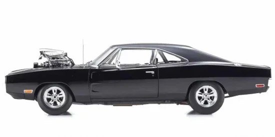Kyosho 1:18 Dodge Charger R/T 1970 Fast & Furious Black — image 11 of 11