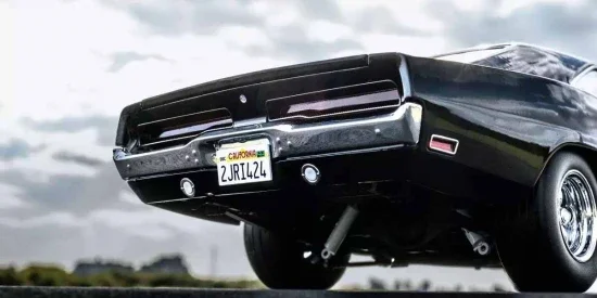 Kyosho 1:18 Dodge Charger R/T 1970 Fast & Furious Black — image 7 of 11