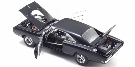 Kyosho 1:18 Dodge Charger R/T 1970 Fast & Furious Black — image 5 of 11