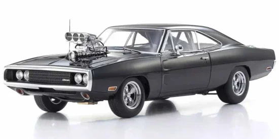 Kyosho 1:18 Dodge Charger R/T 1970 Fast & Furious Black — image 3 of 11