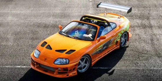 Kyosho 1:18 Toyota Supra Turbo Fast & Furious Orange Pearl — image 10 of 11