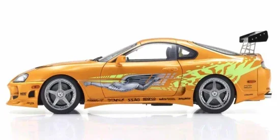 Kyosho 1:18 Toyota Supra Turbo Fast & Furious Orange Pearl — image 11 of 11