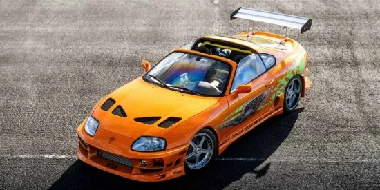 Kyosho 1:18 Toyota Supra Turbo Fast & Furious Orange Pearl — image 9 of 11